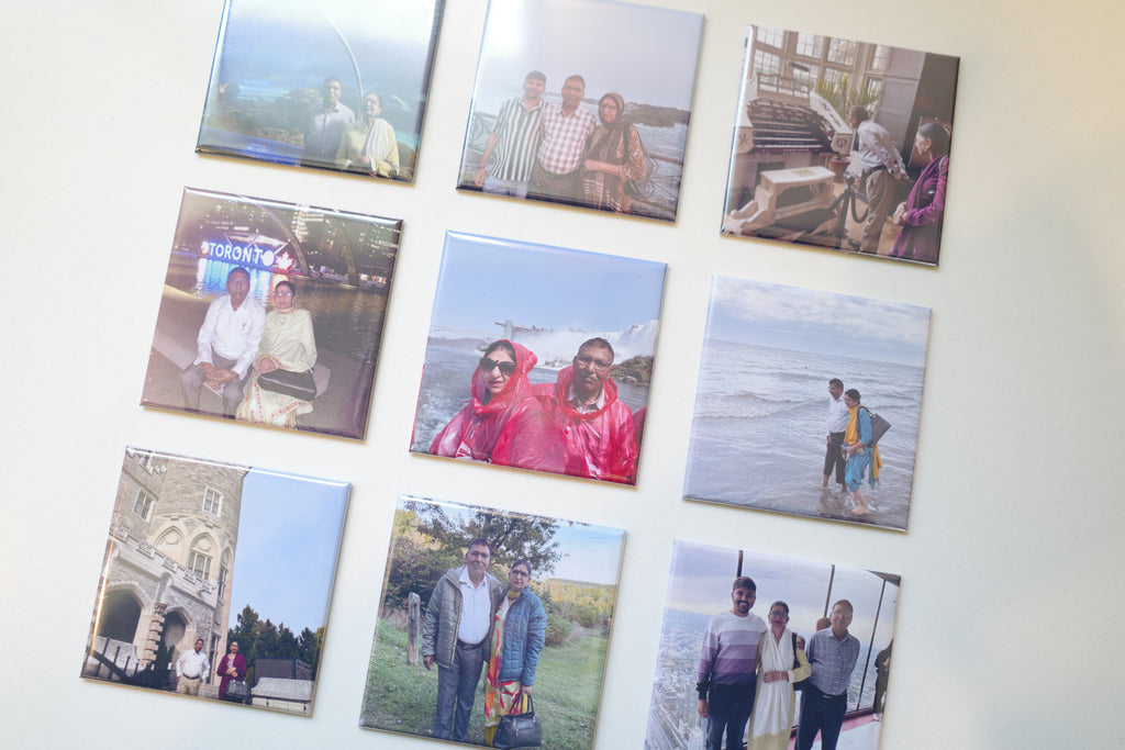 2.5" x 2.5" Custom Photo Magnet—9 Pack