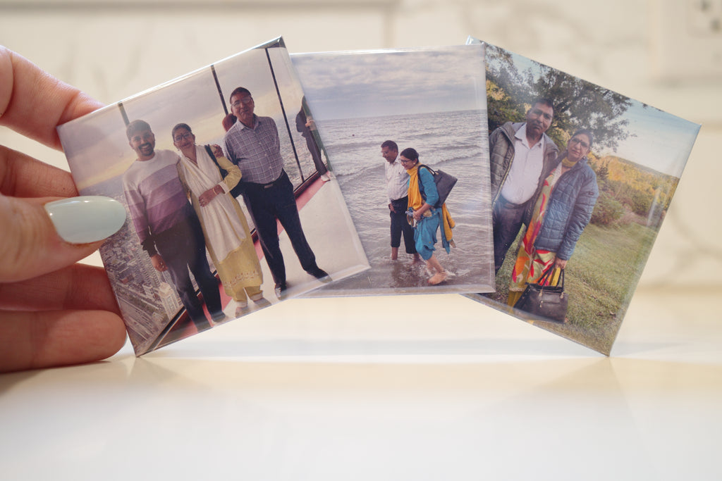2.5" x 2.5" Custom Photo Magnet—3 Pack