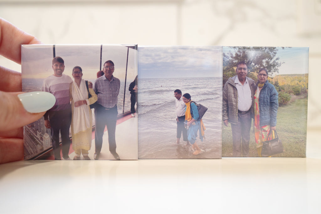 2.5" x 2.5" Custom Photo Magnet—3 Pack