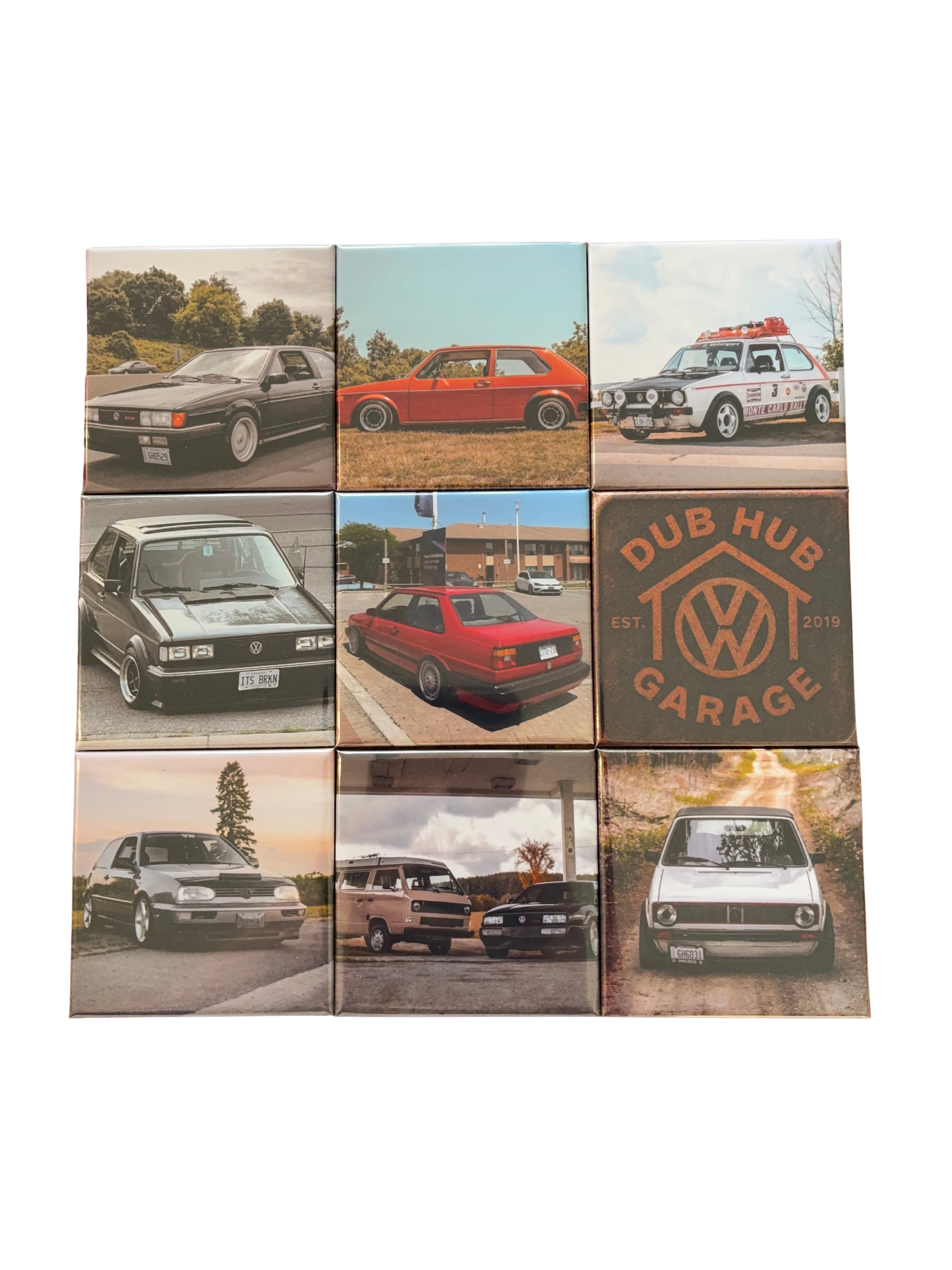 2.5" x 2.5" Custom Photo Magnet—9 Pack