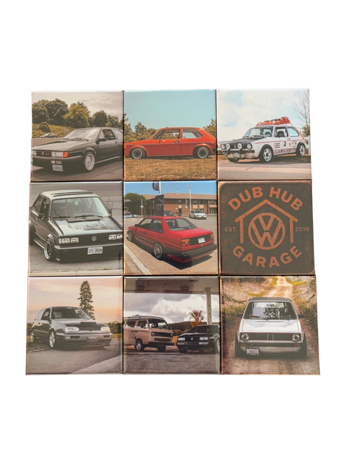 2.5" x 2.5" Custom Photo Magnet—9 Pack