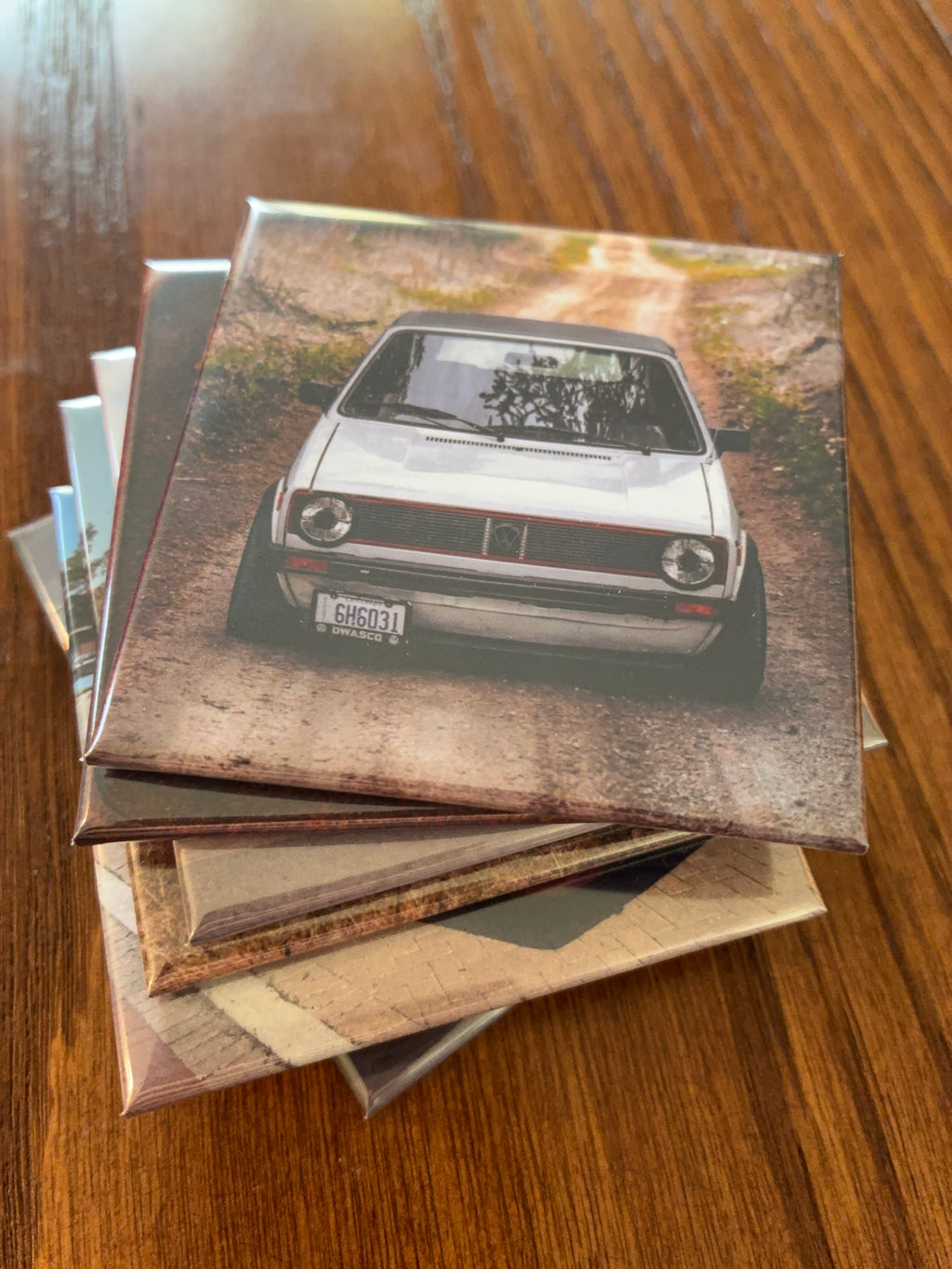 2.5" x 2.5" Custom Promotional Magnets—50 Pack