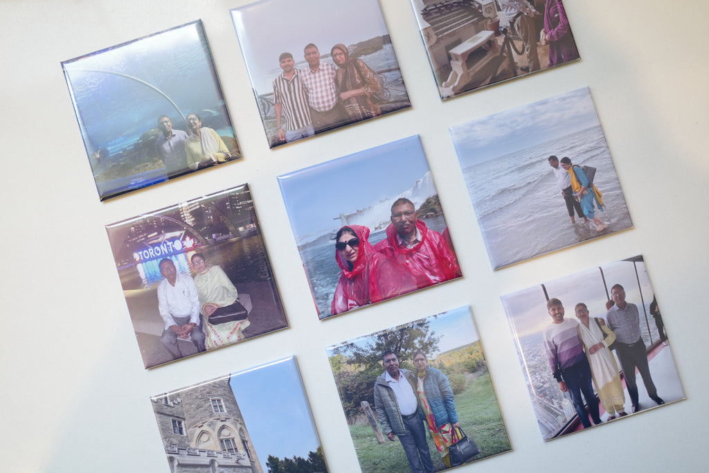 2.5" x 2.5" Custom Photo Magnet—9 Pack