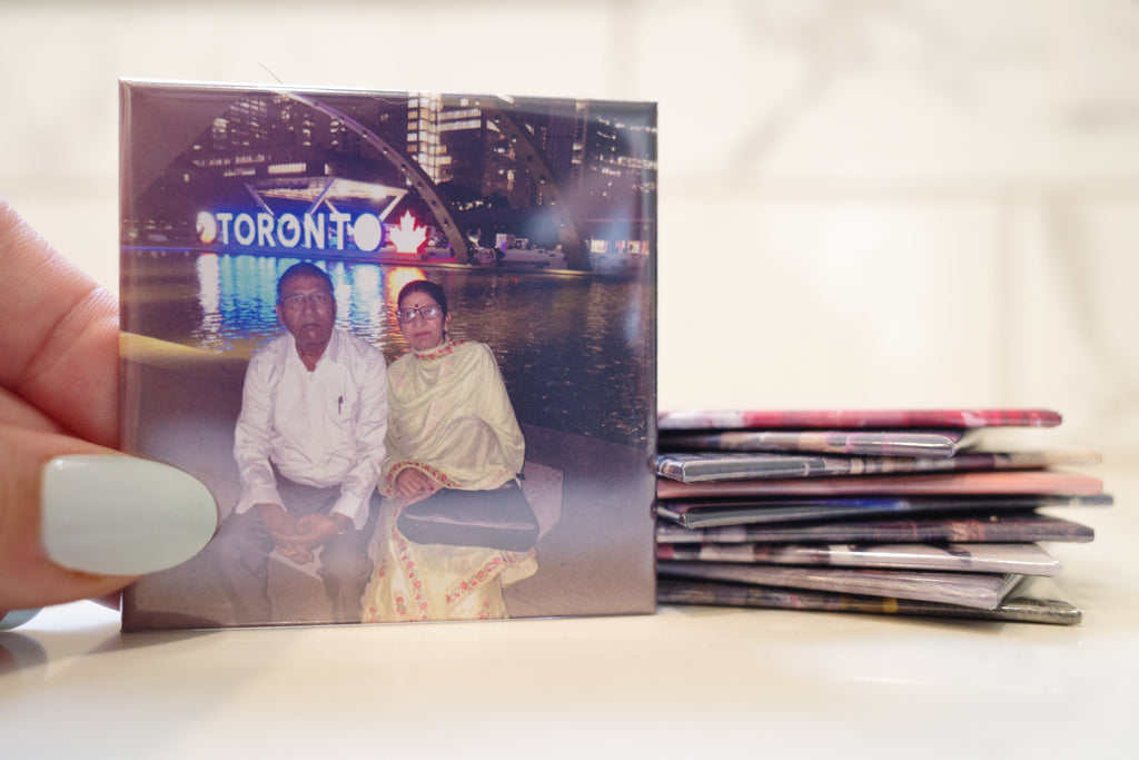 2.5" x 2.5" Custom Photo Magnet—9 Pack