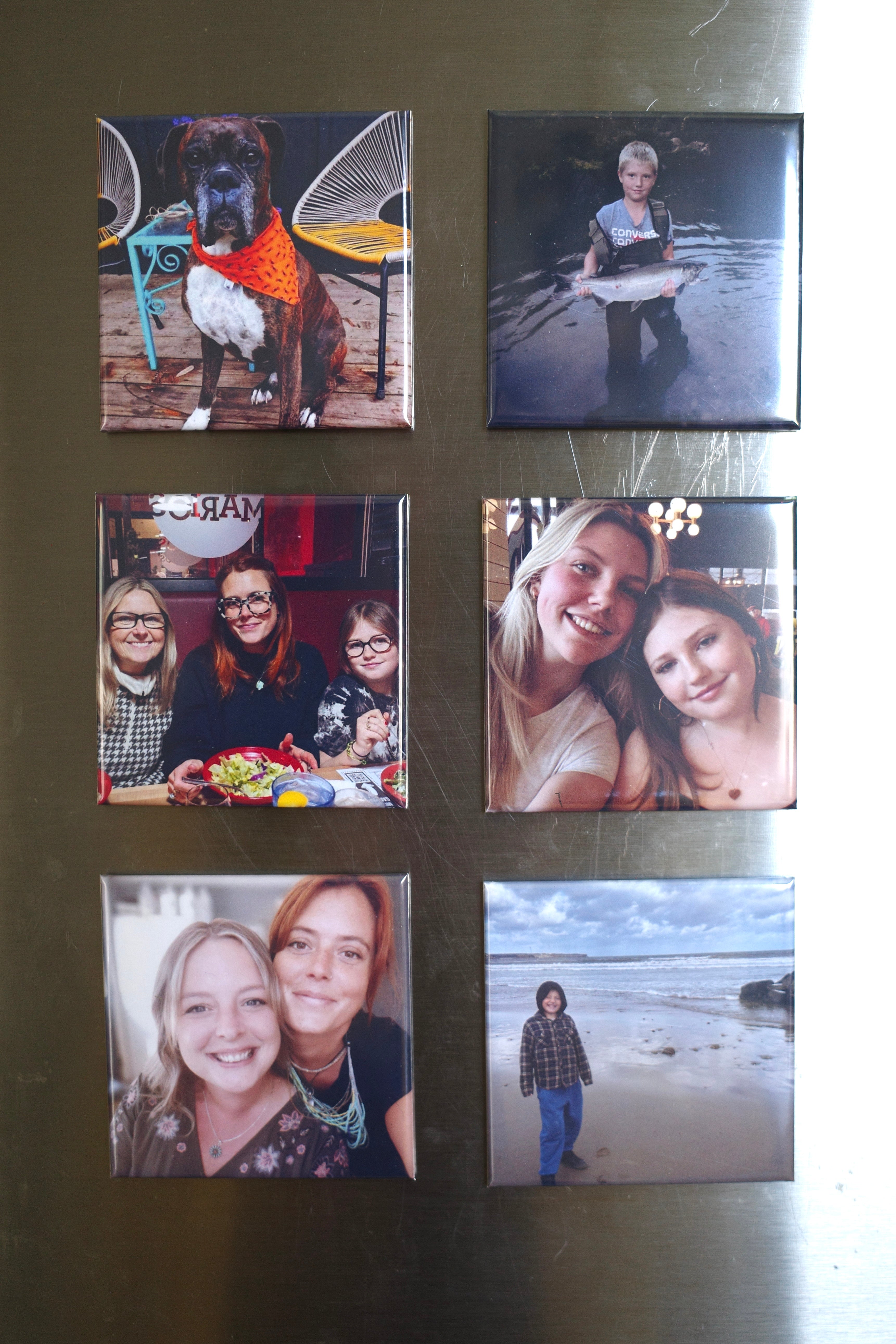 2.5" x 2.5" Custom Photo Magnet—6 Pack