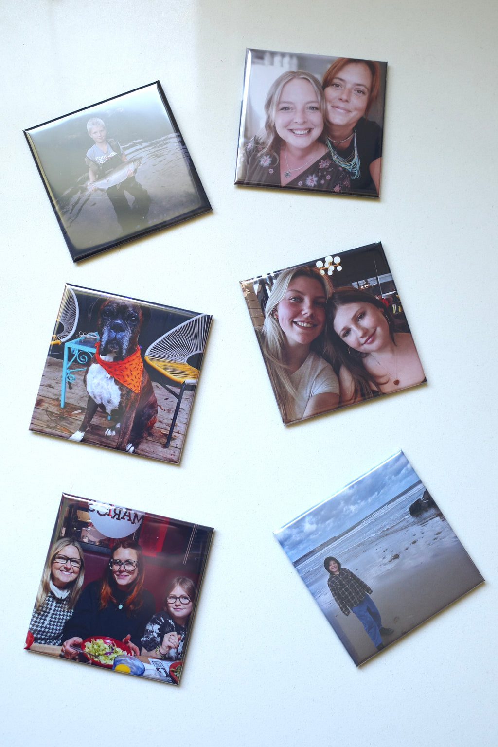 2.5" x 2.5" Custom Photo Magnet—6 Pack