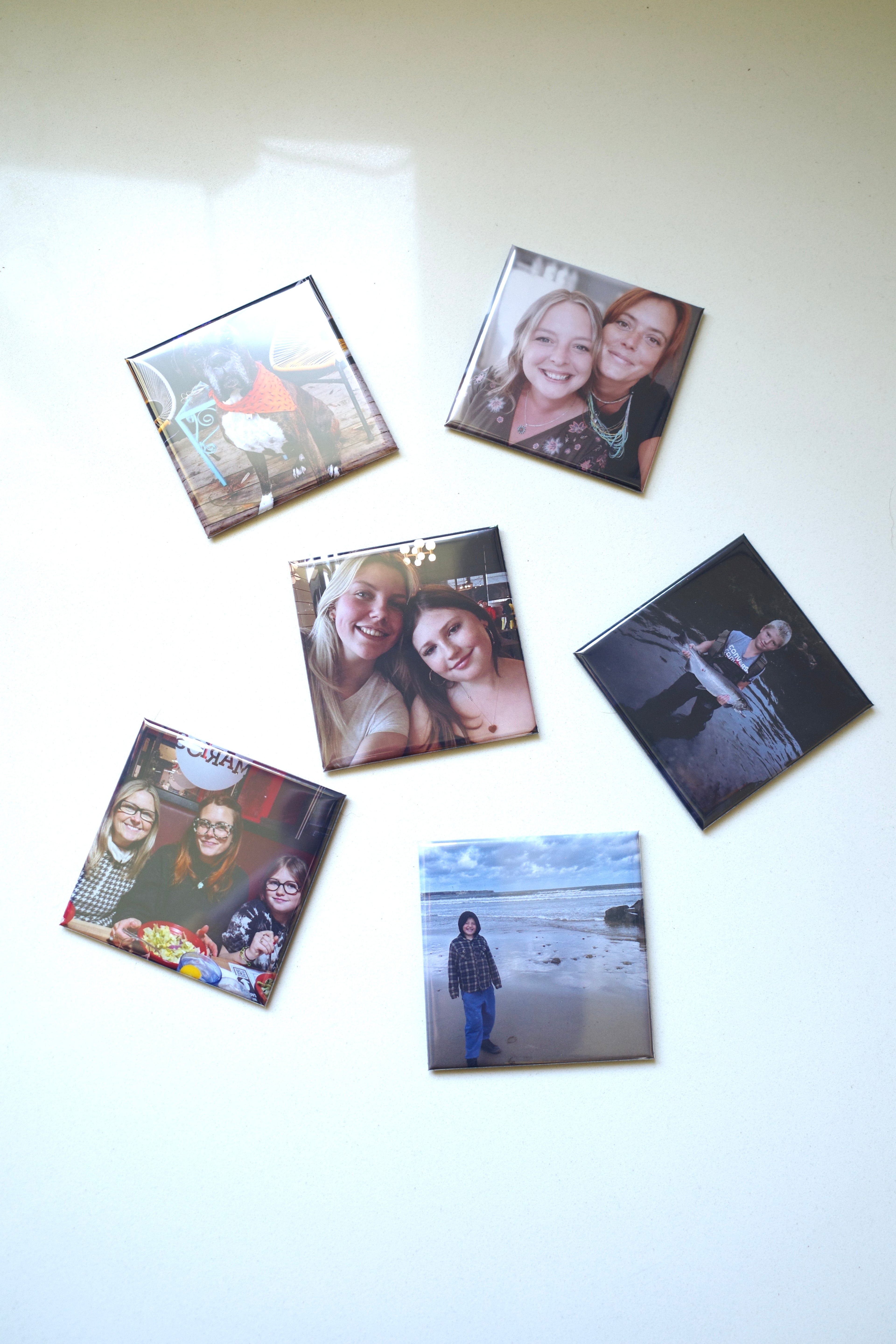 2.5" x 2.5" Custom Photo Magnet—6 Pack