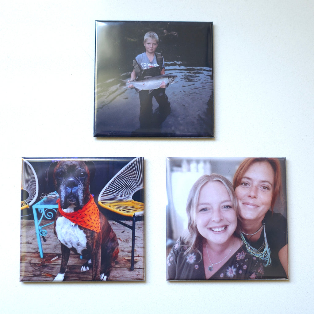 2.5" x 2.5" Custom Photo Magnet—3 Pack