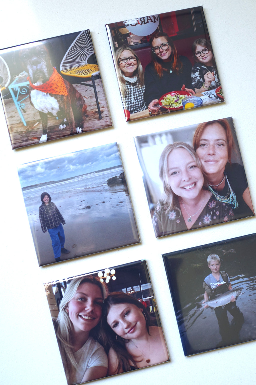 2.5" x 2.5" Custom Photo Magnet—6 Pack